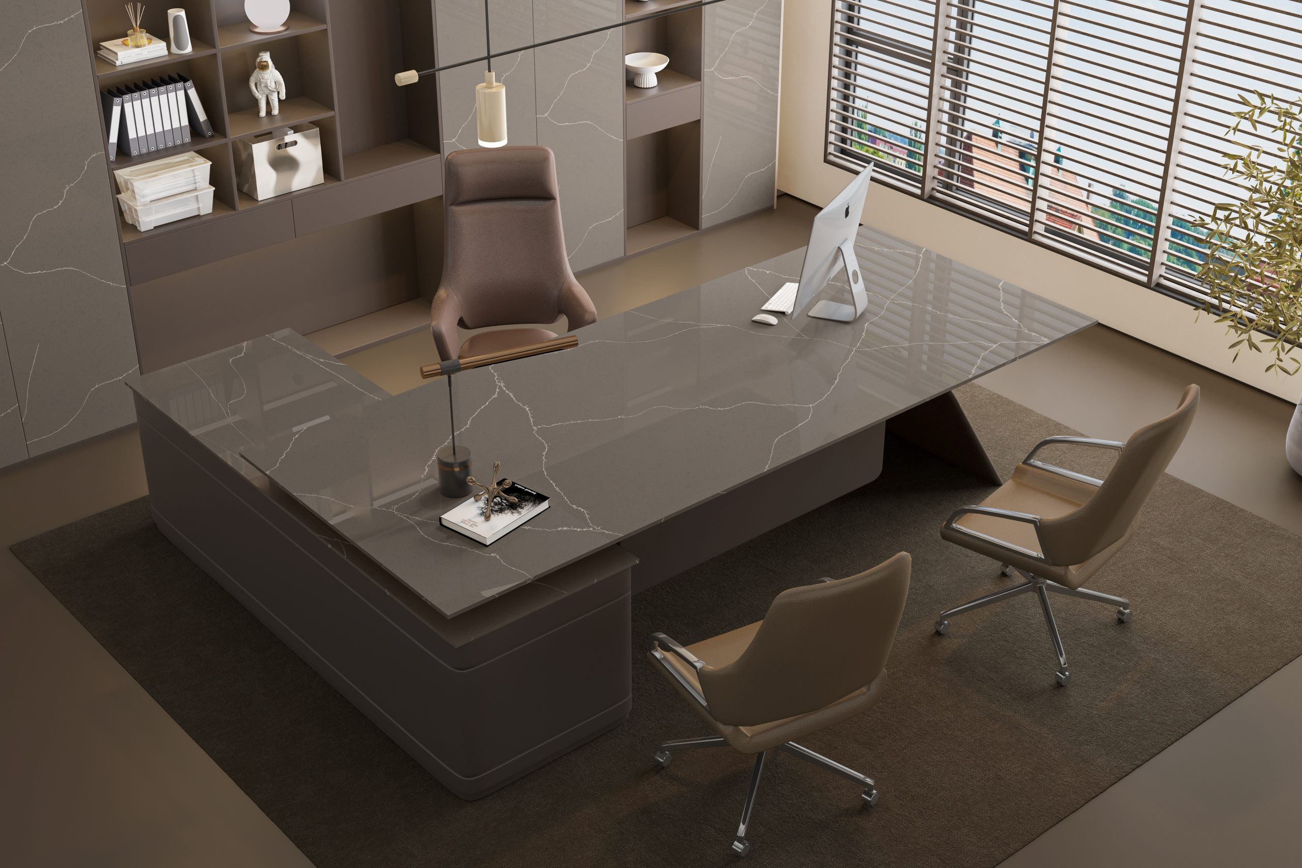 Majestic Caffine Glossy Hybrid Surfaces