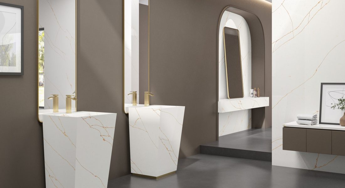 Venice Gold Glossy Hybrid Surfaces